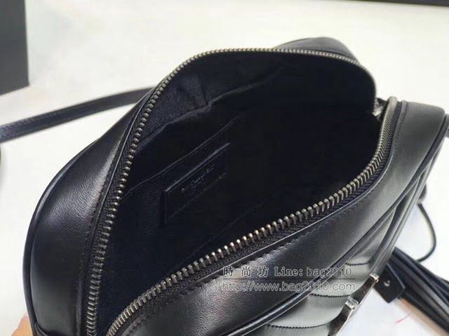 YSL爆款女士包包 聖羅蘭經典款MONOGRAM SAINT LAURENT相機包 YSL肩背斜挎包 520534  jjh1193